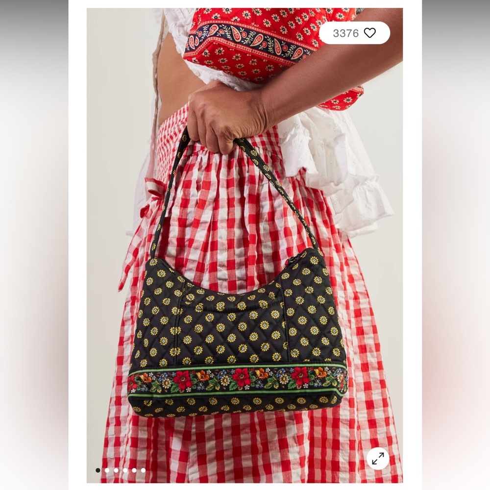 Vera Bradley Floral Red Women's Shoulder Bag